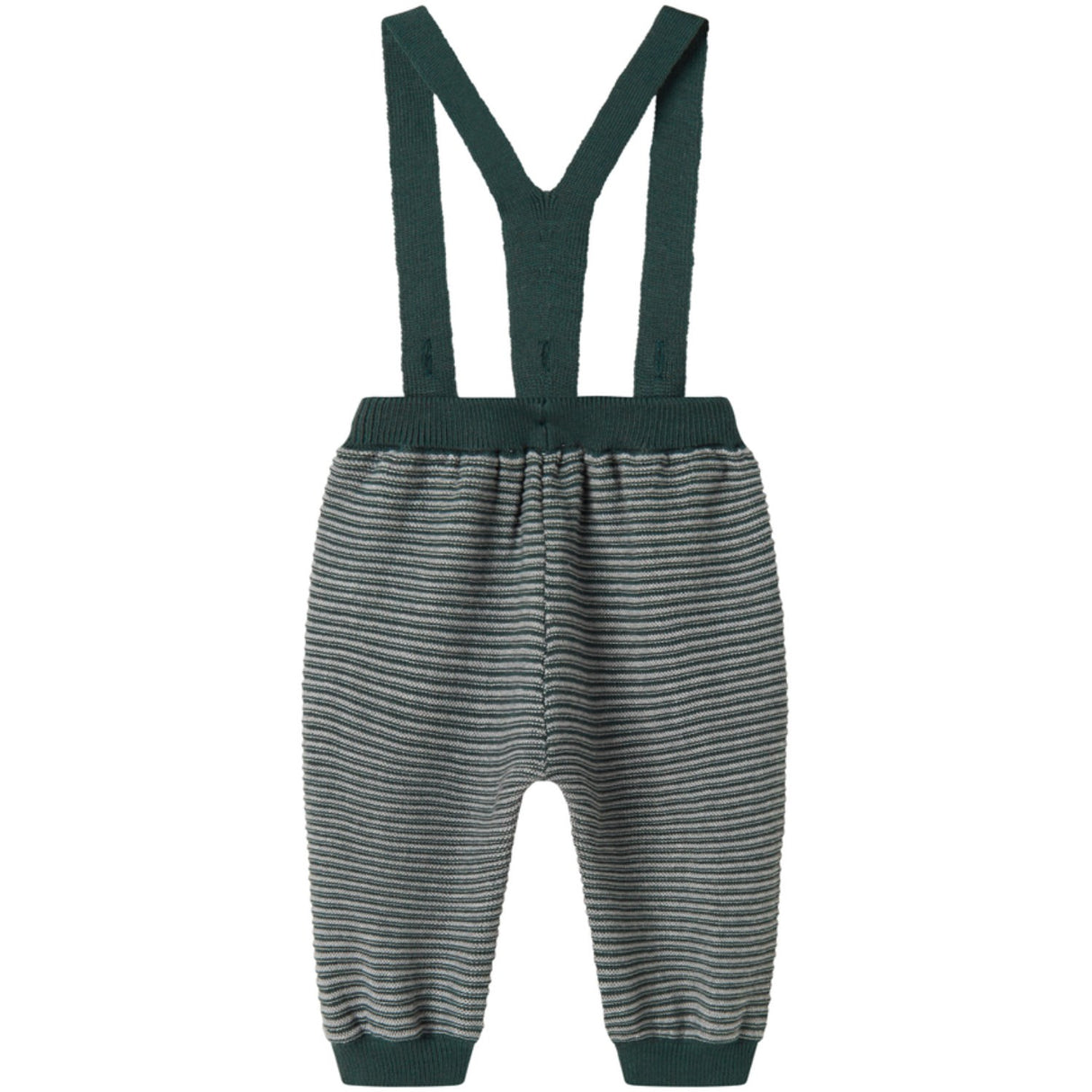 MarMar Cotton Rayon Knit Stripe Dark Leaf Stripe Perrin Byxor