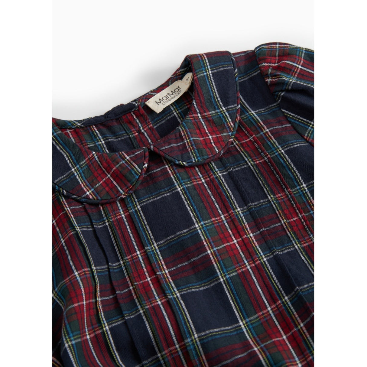 MarMar Check Pilot Navy Check Delice Klänning