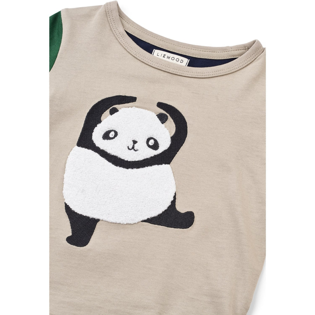 LIEWOOD Panda / Mist / Classic Navy Multi Mix Apia Placement Blus