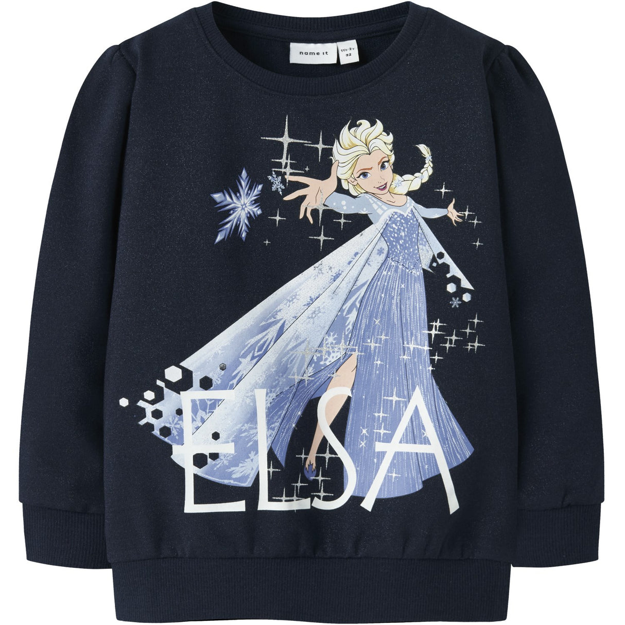 Name It Navy Blazer Nmfosina Frozen Sweat Bru Wdi