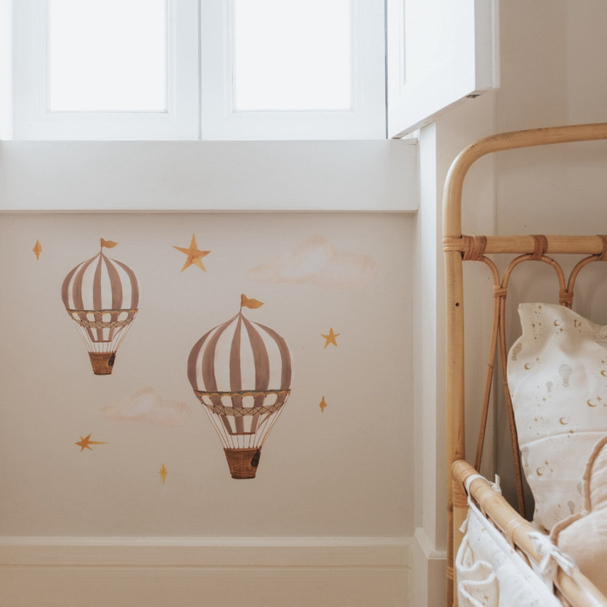 That's Mine Brown Wallsticker Dreamy Balloons