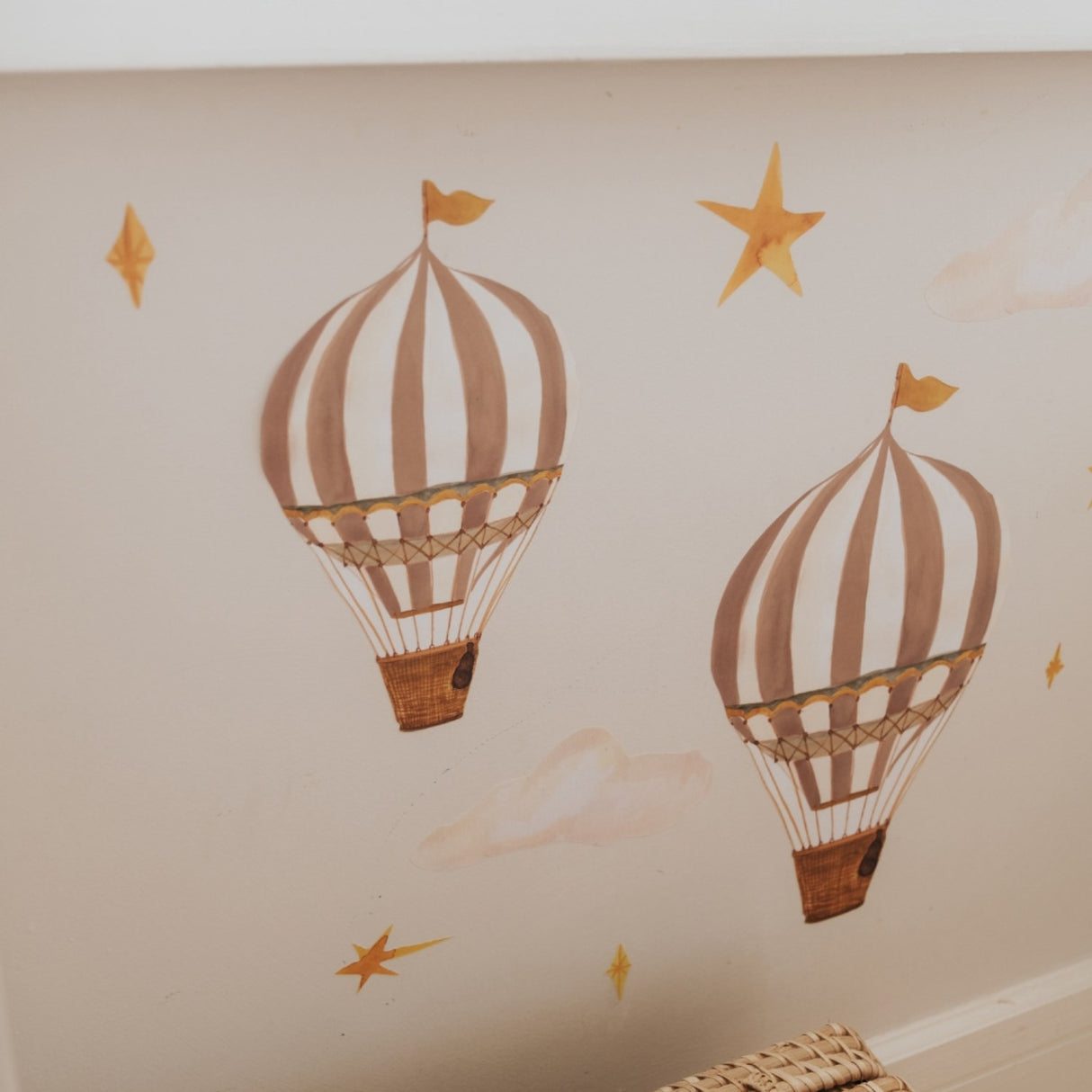 That's Mine Brown Wallsticker Dreamy Balloons