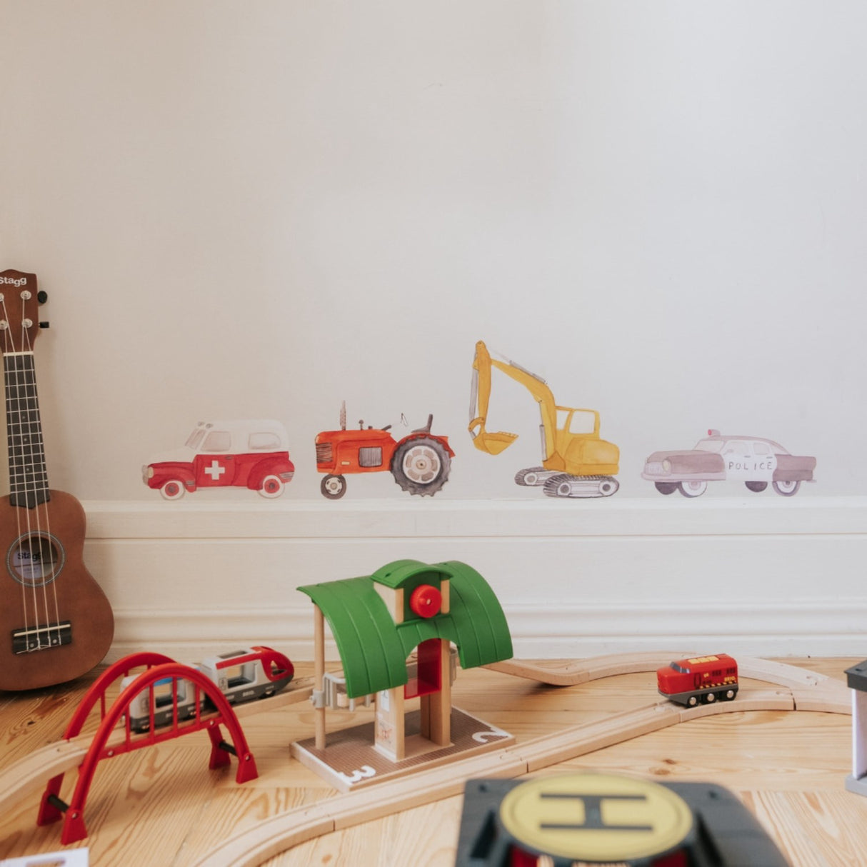 That's Mine Multi Wallsticker Heroes On Wheels