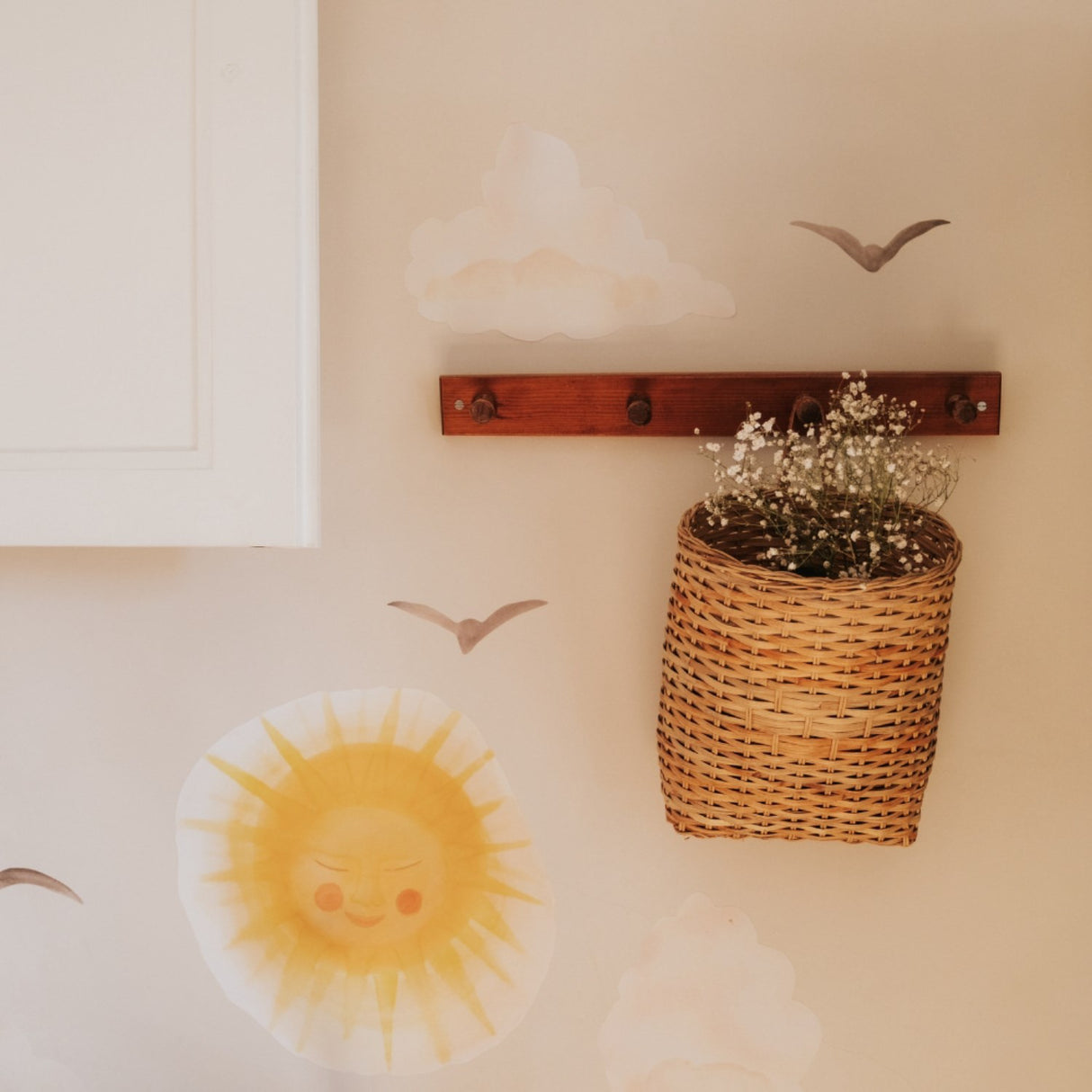 That's Mine Yellow Wallsticker Sun