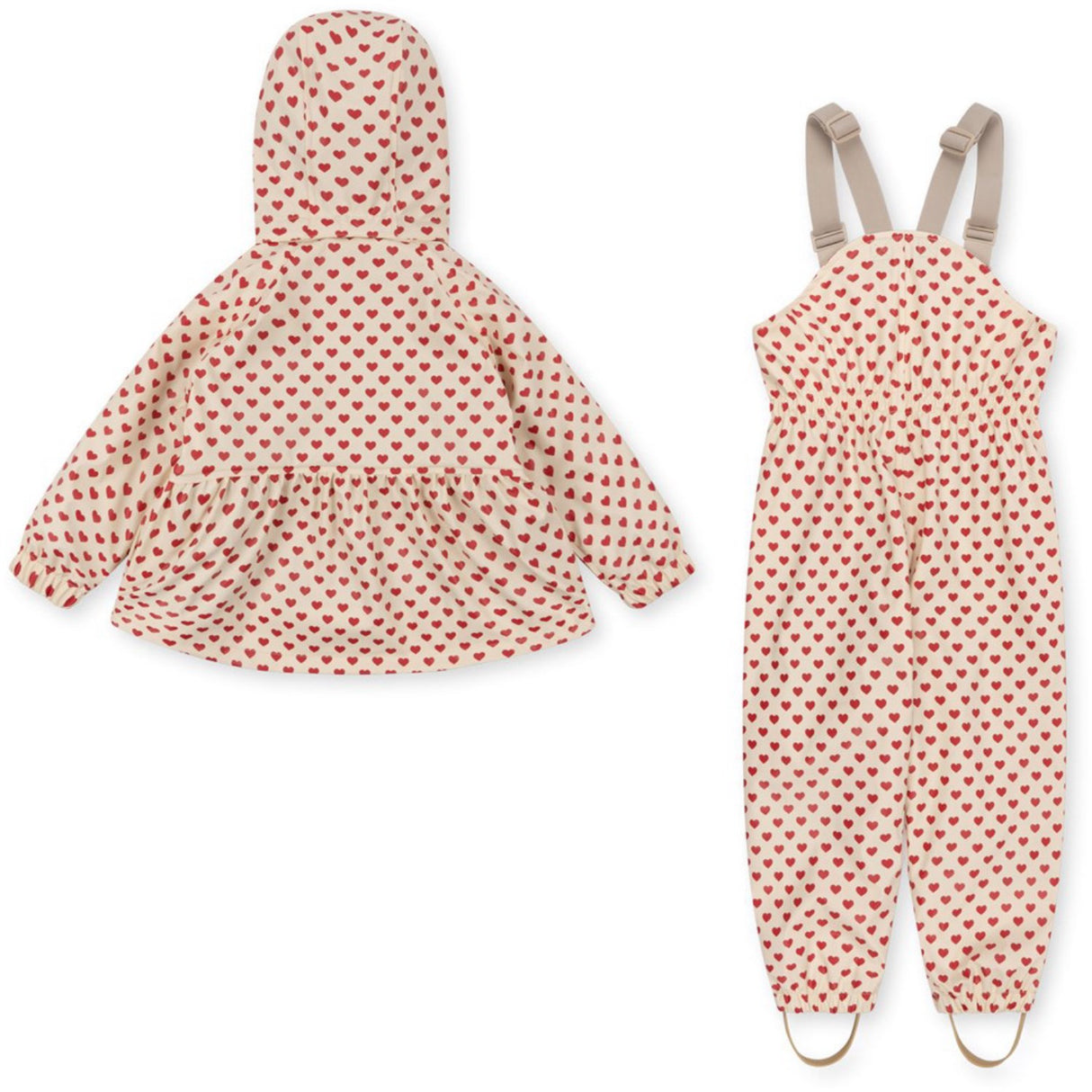 Konges Sløjd Coeur Rouge Rainy Palme Sett Girl