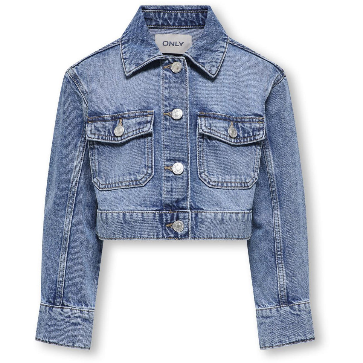 kids ONLY Medium Blue Denim Koglumi Ls Jacka Dnm Pim Noos