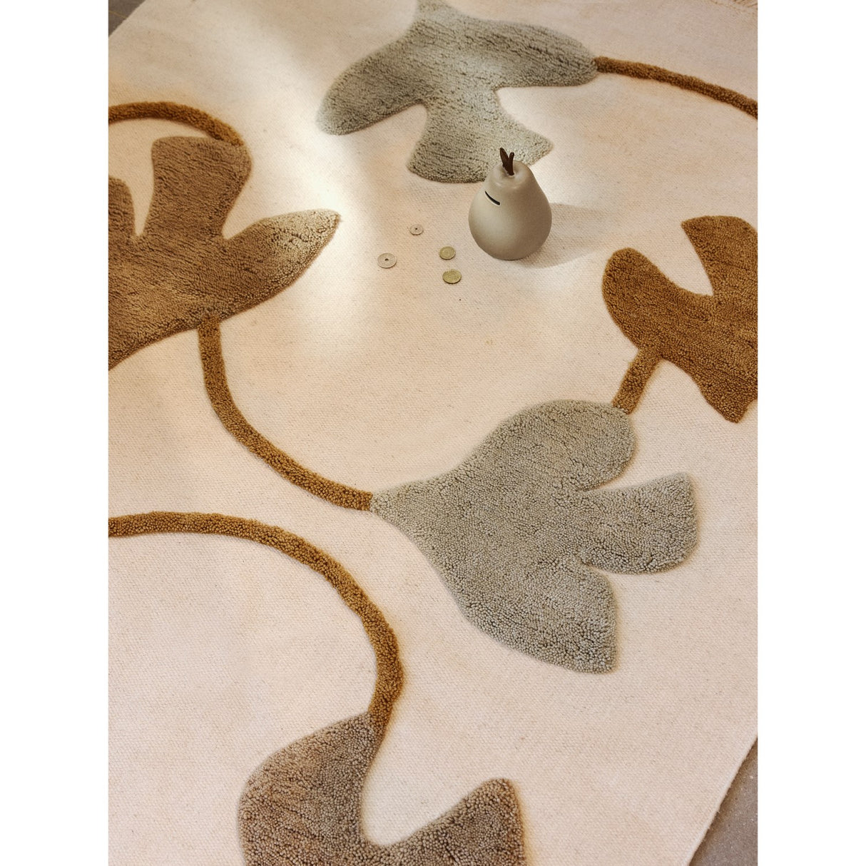 Ferm Living Multi Swif Bird Ull Rug