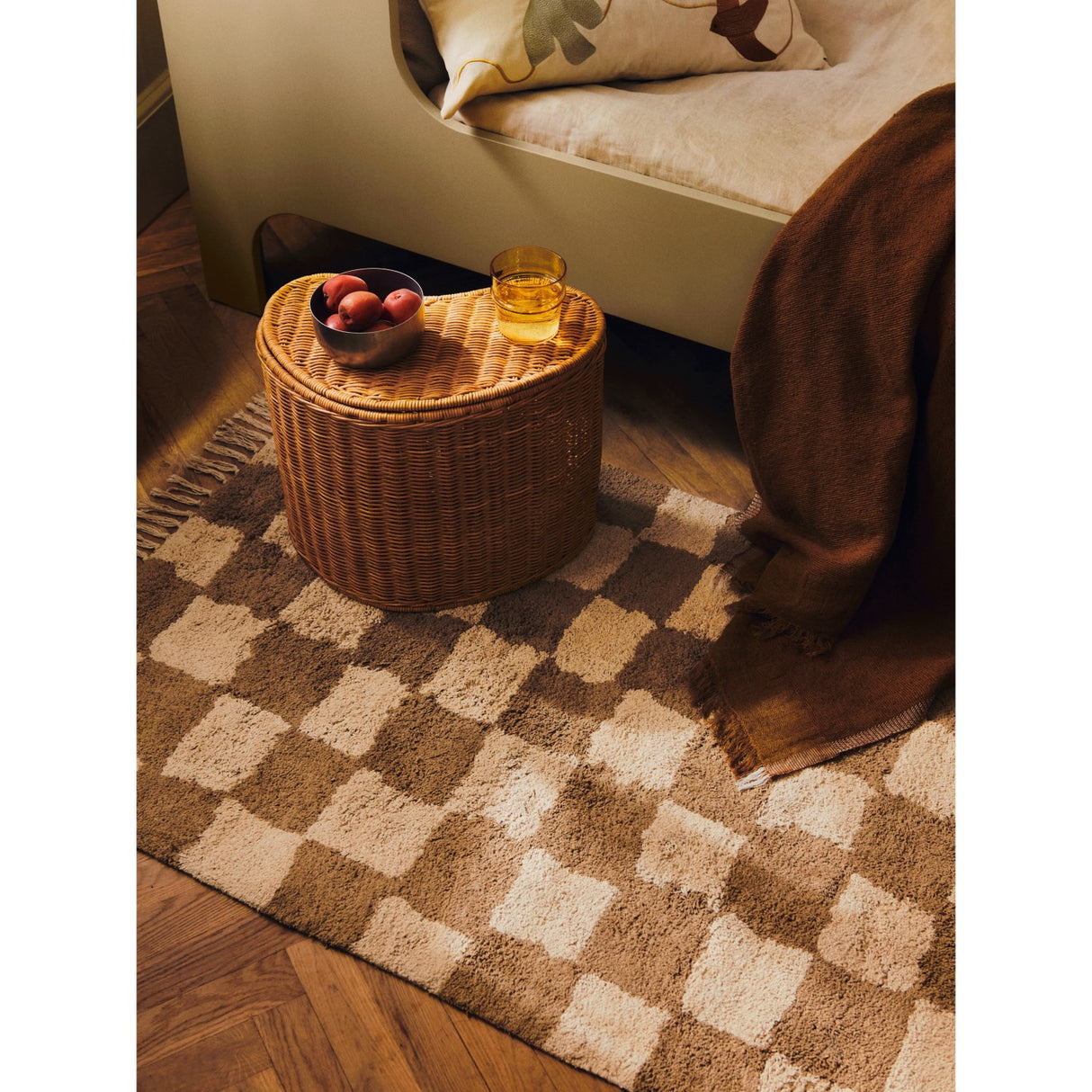 Ferm Living Natural Willora Flätad Förvaring 2-Pack