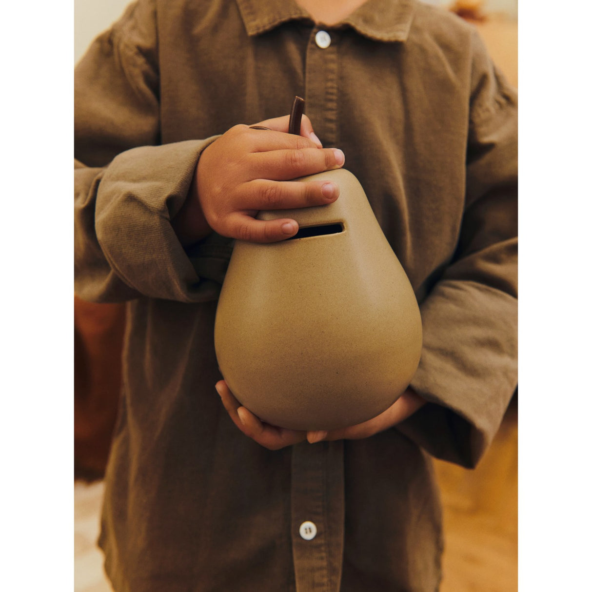 Ferm Living Cashmere Pear Money Bank