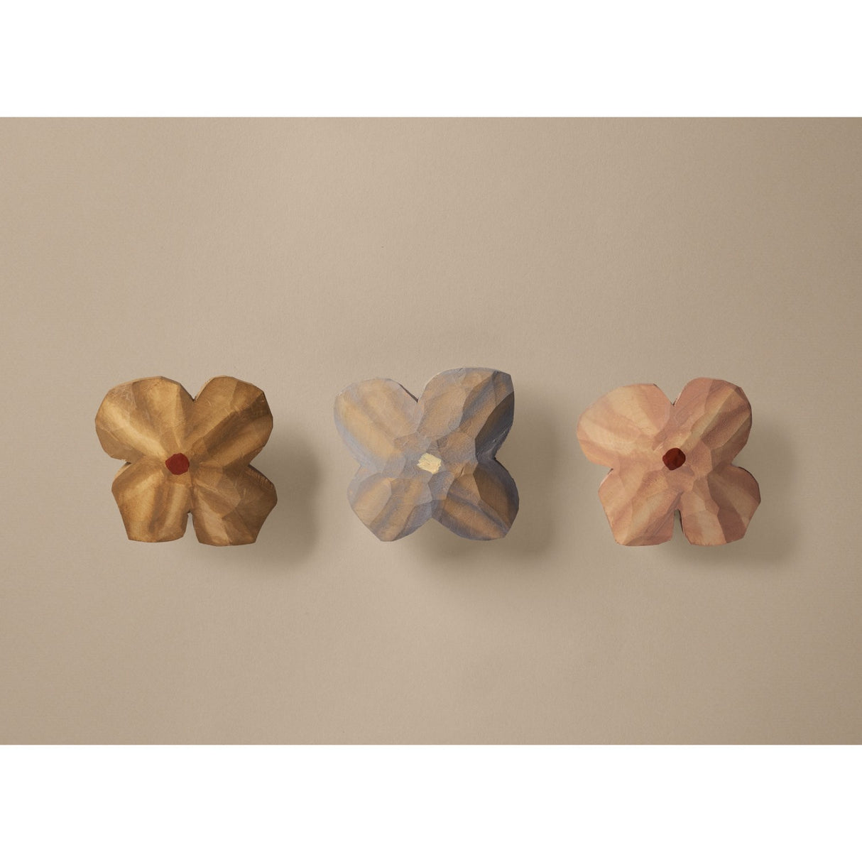 Ferm Living Multi Poesie Hand Carved Magnets 3-Pack