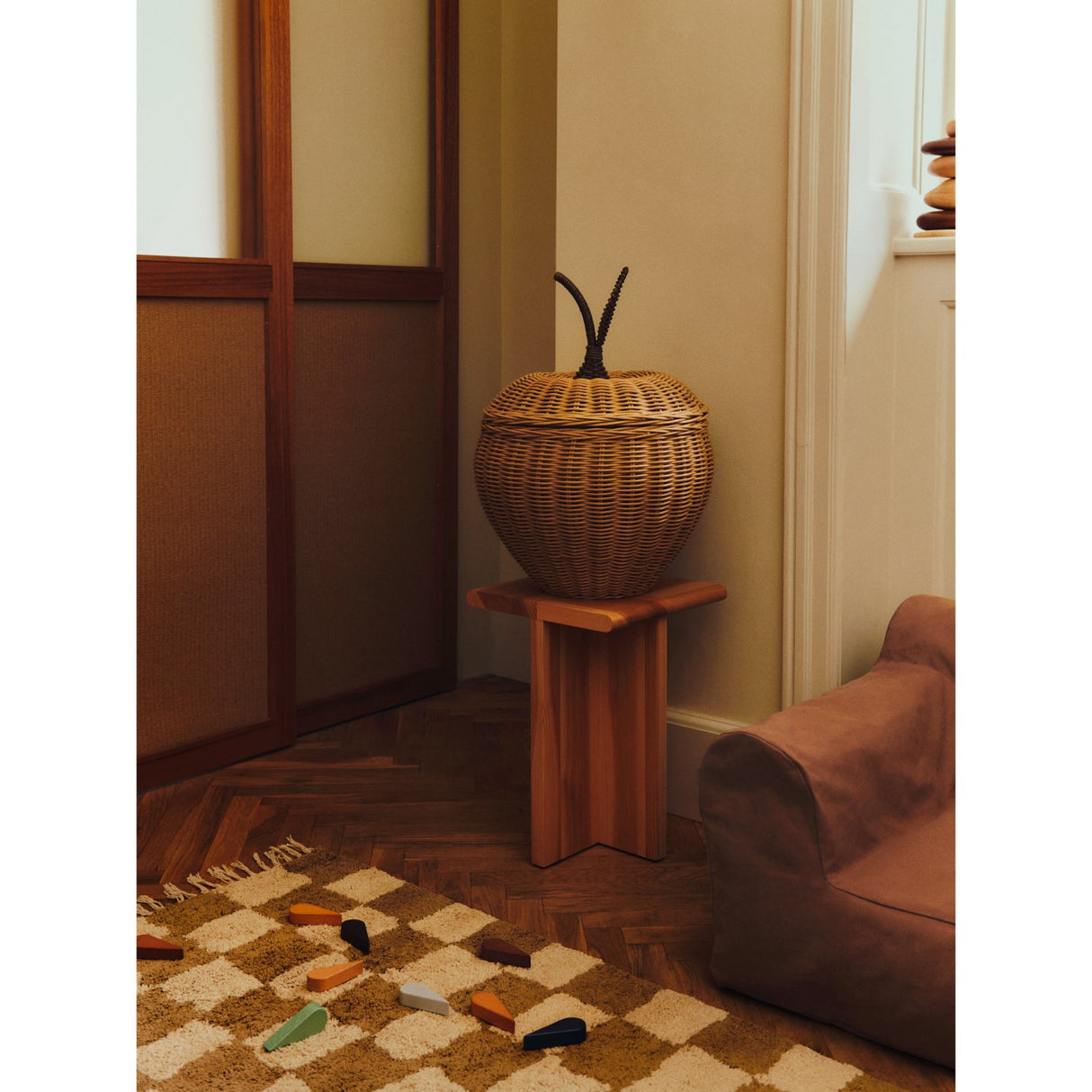 Ferm Living Tan Billow Bean Väska