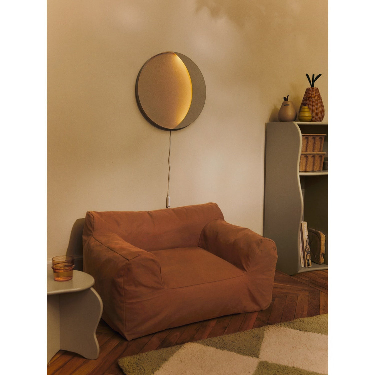 Ferm Living Tan Billow Bean Väska
