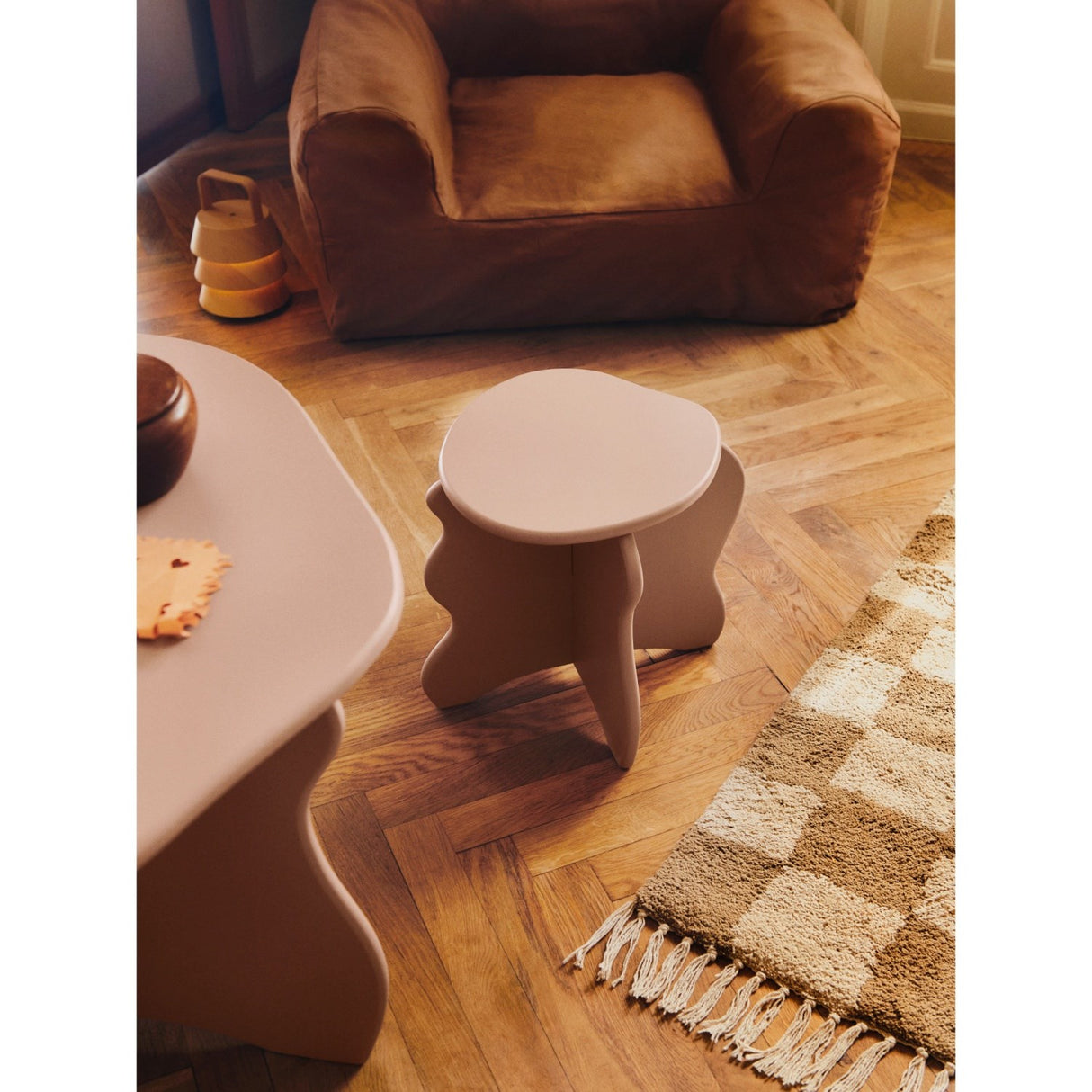 Ferm Living Tan Billow Bean Väska