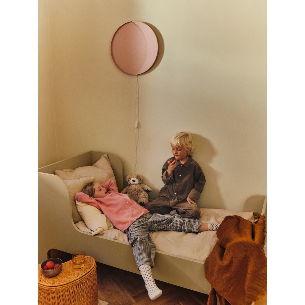 Ferm Living Natural Willora Flätad Förvaring 2-Pack