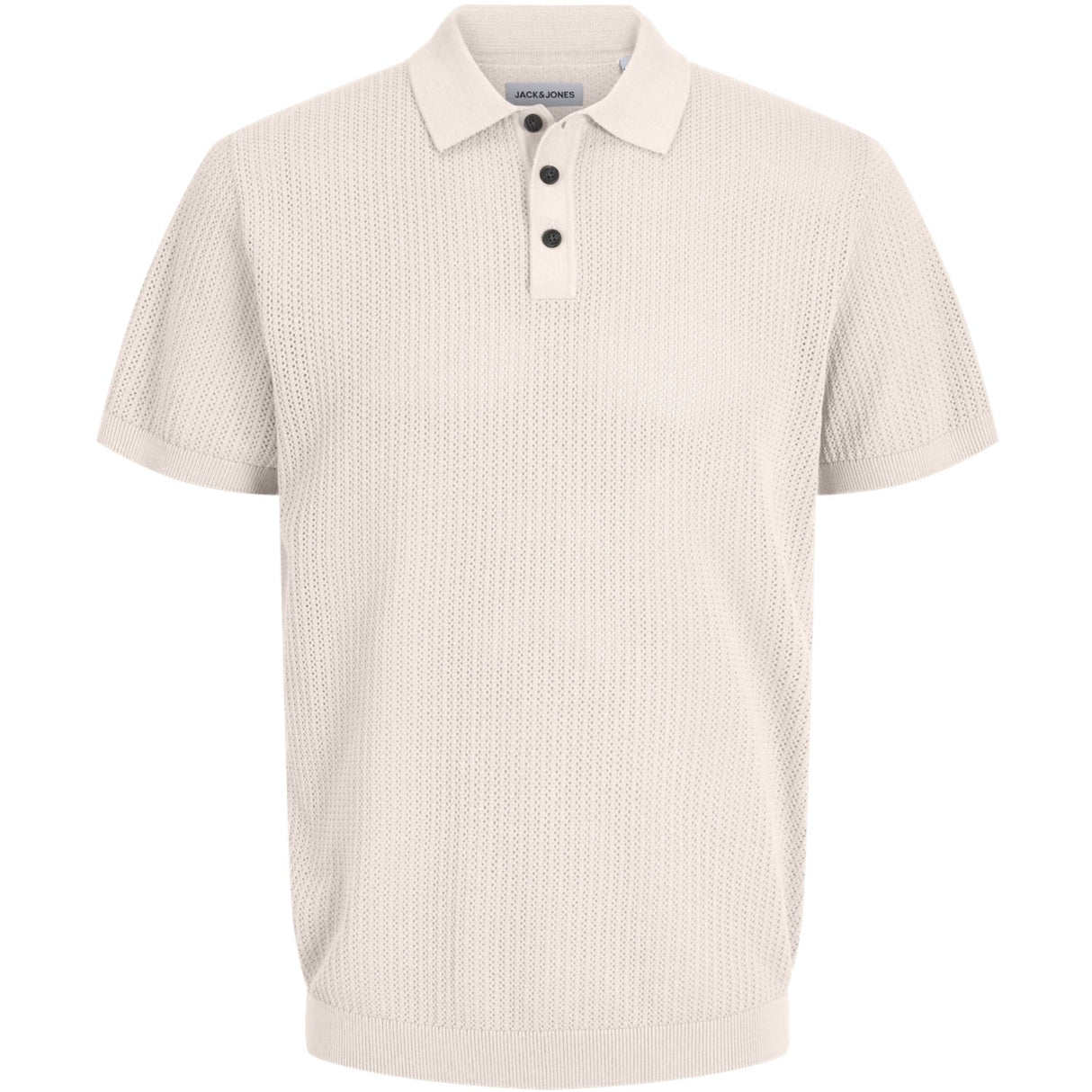 Jack & Jones Junior Sea Salt Jjjess Stickad Pikétröja Ss Jnr