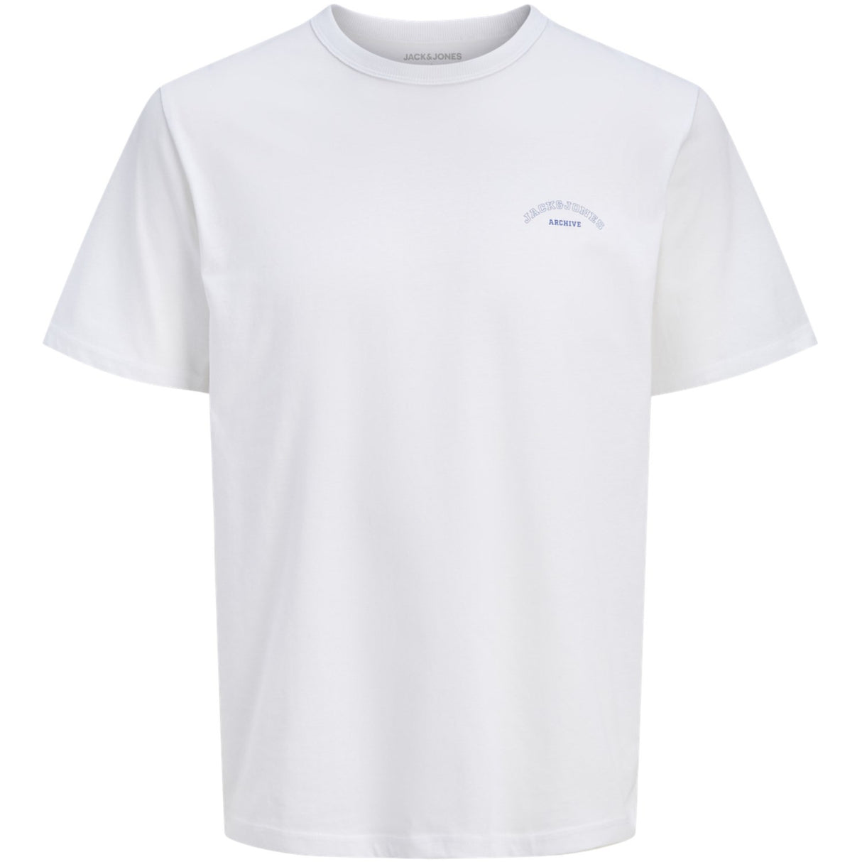 Jack & Jones Junior Bright White Jjcollege Logo Tee Ss Crew Neck Jnr