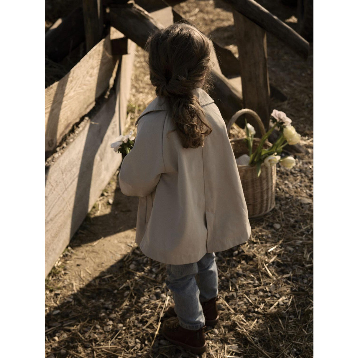 Lil'Atelier Safari Nmflamadelin Loose Long Jacka Lil