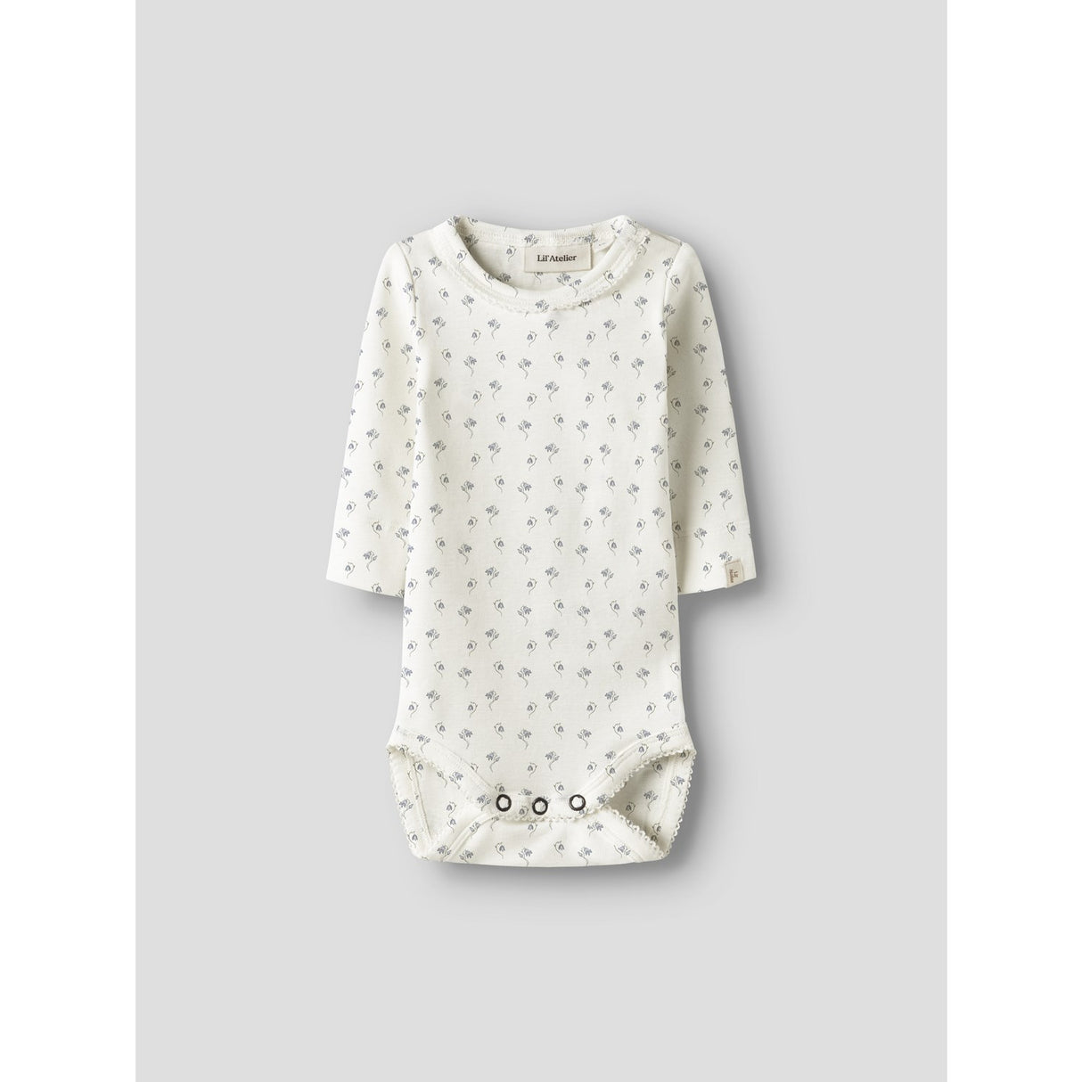 Lil'Atelier Coconut Milk Bell Flower Nbfgayo Sag Ls Slim Body Lil