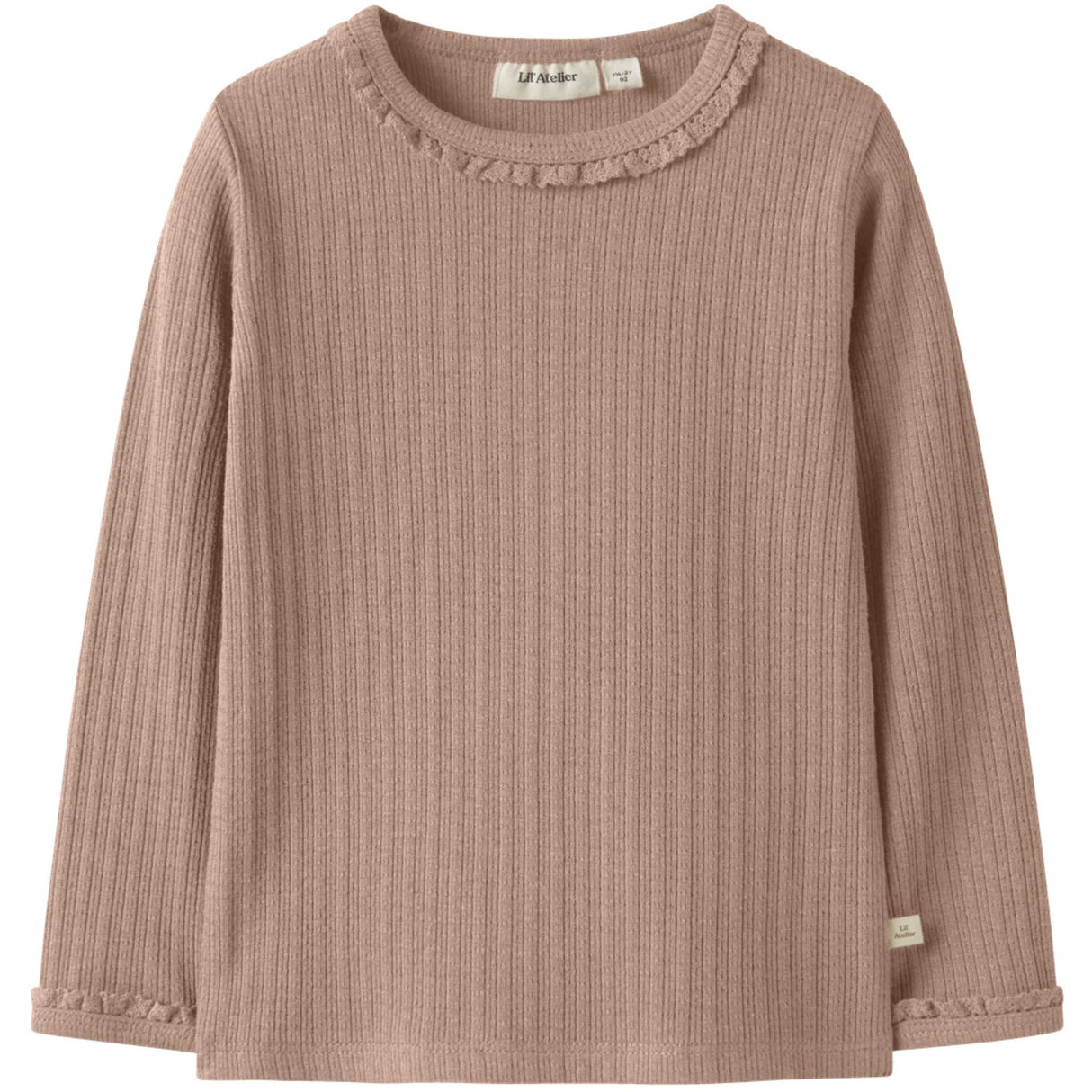 Lil'Atelier Roebuck Nmfbabette Ls Slim Topp Lil