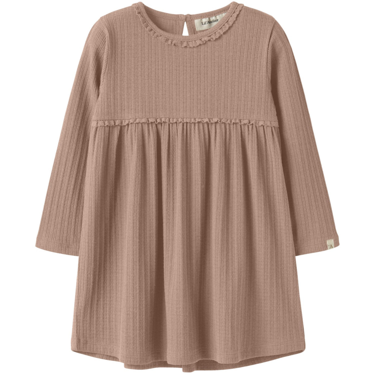 Lil'Atelier Roebuck Nmfbabette Ls Klänning Lil