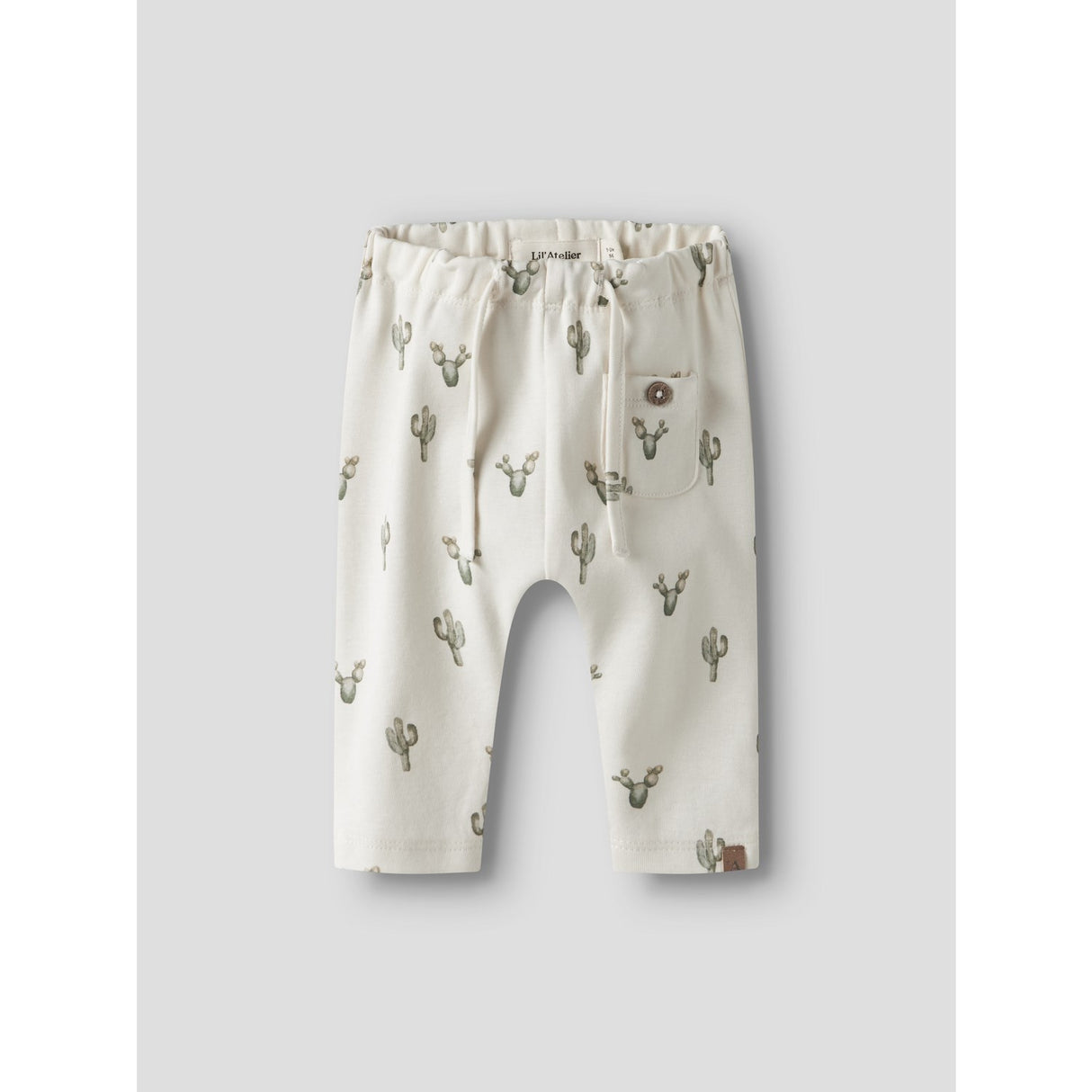 Lil'Atelier Coconut Milk Cactus Nbmlayo Sak Loose Byxor Lil