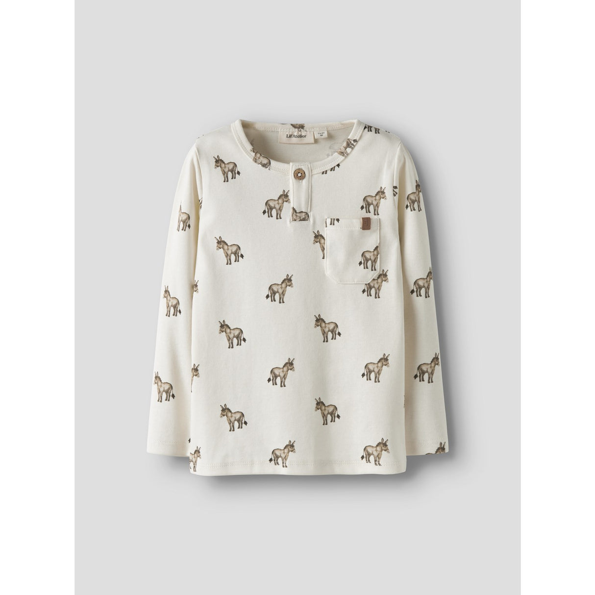 Lil'Atelier Coconut Milk Donky Nmmlayo Sio Ls Slim Topp Lil