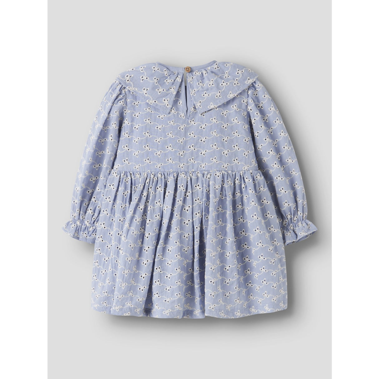 Lil'Atelier Zen Blue Nmftessie Ls Loose Klänning Lil