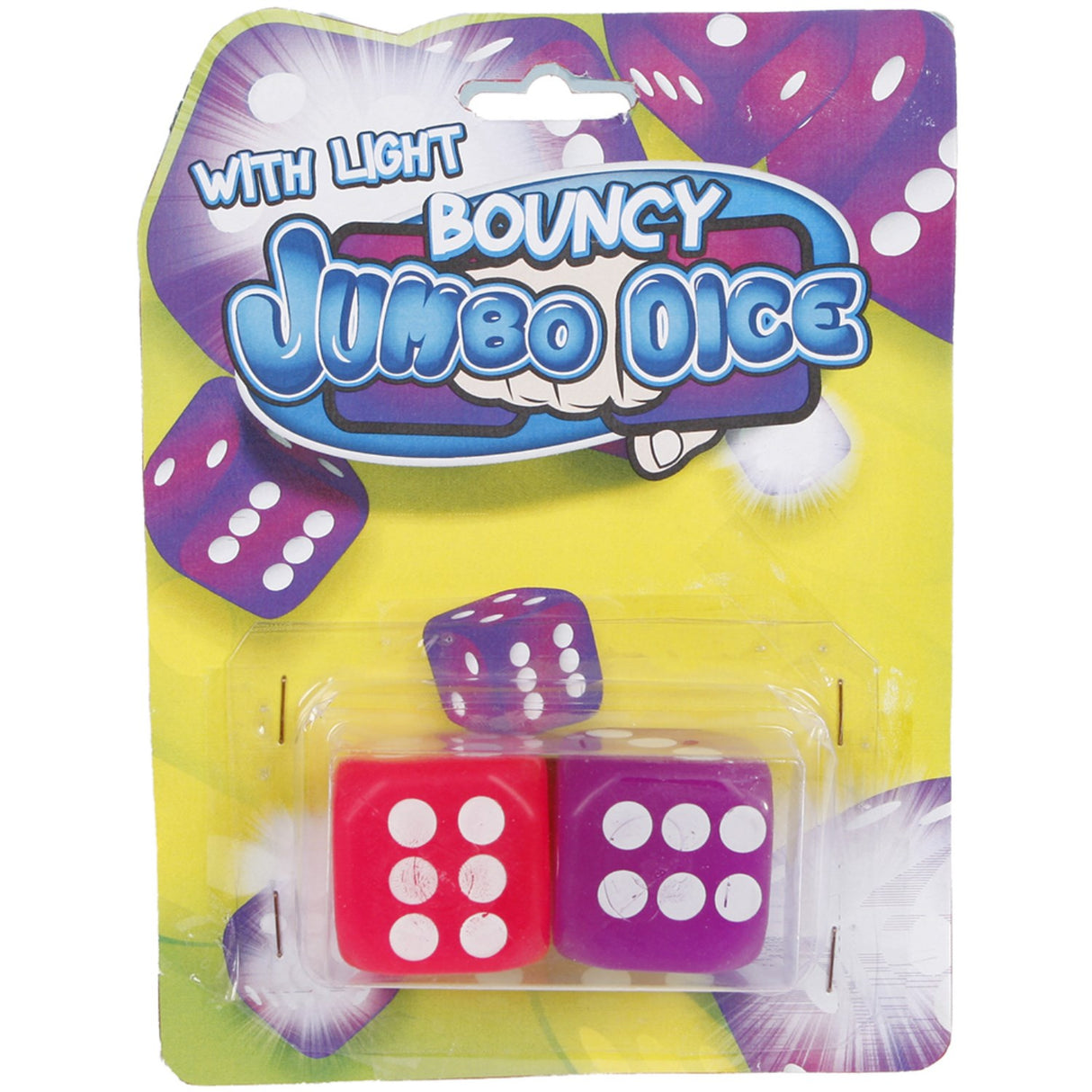 Pocket Money Bouncy Dice Med Light 2-Pack