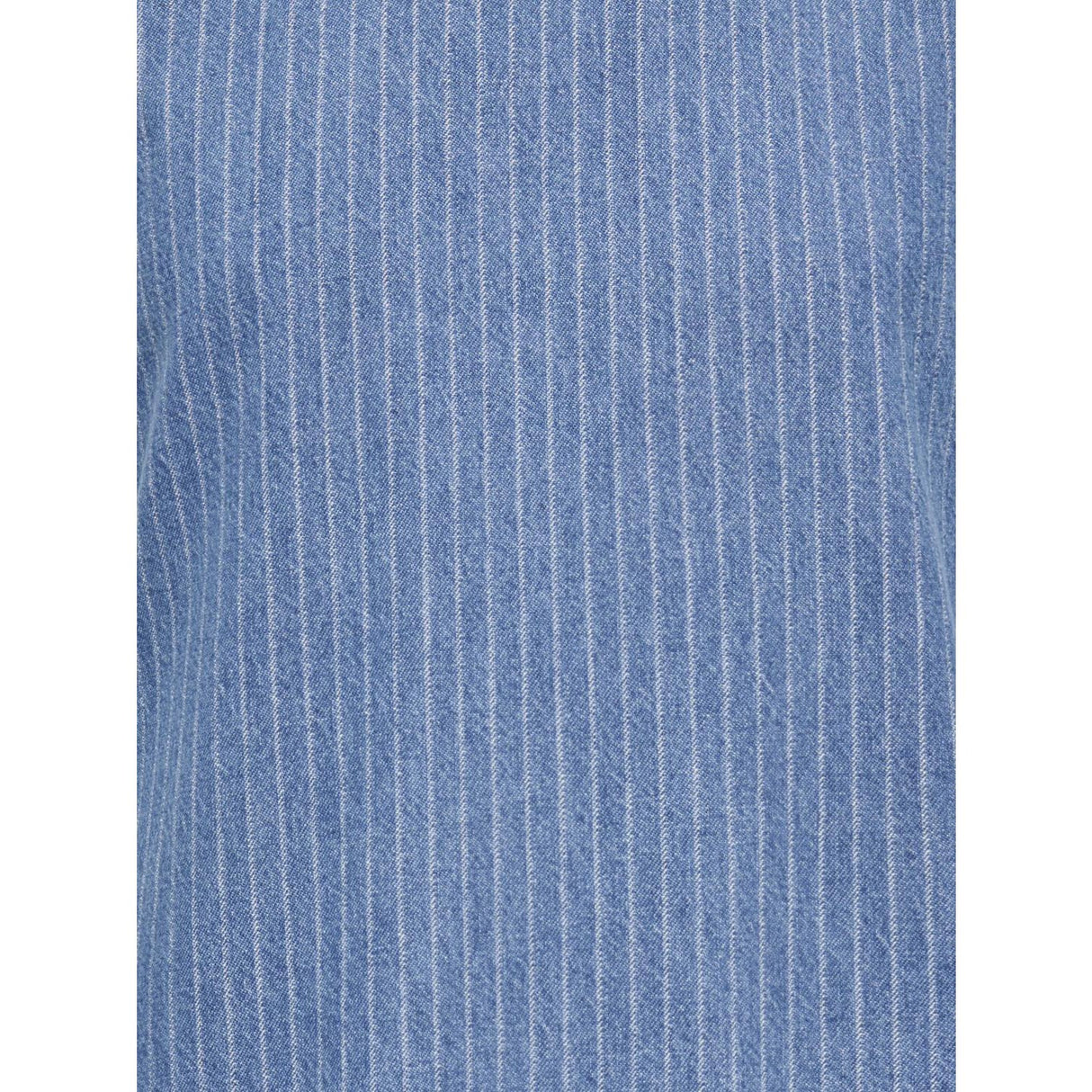 kids ONLY Medium Blue Denim Stripes Kogyasmin S/L Klänning Dnm Gua