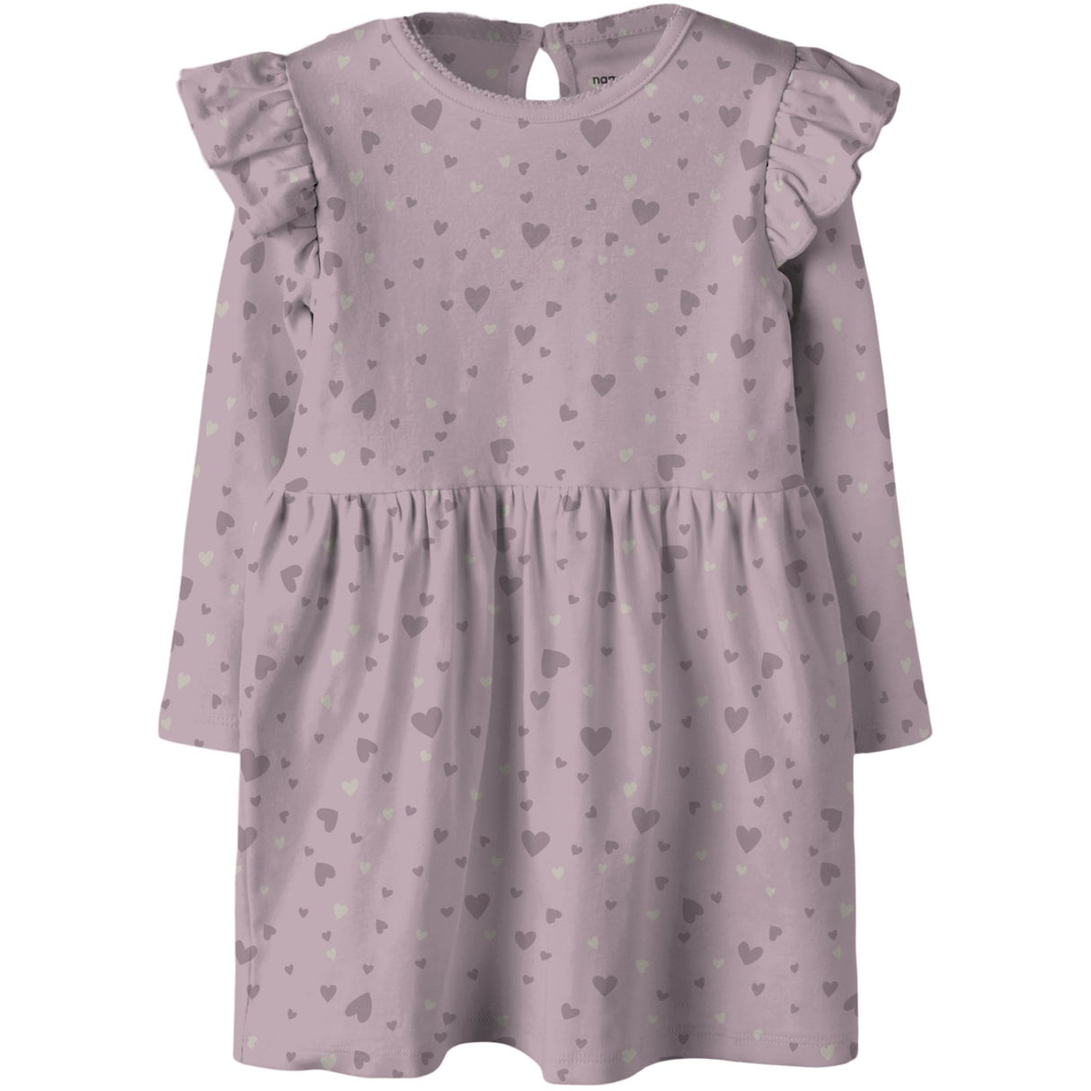 Name It Keepsake Lilac Nmfbheart Ls Klänning