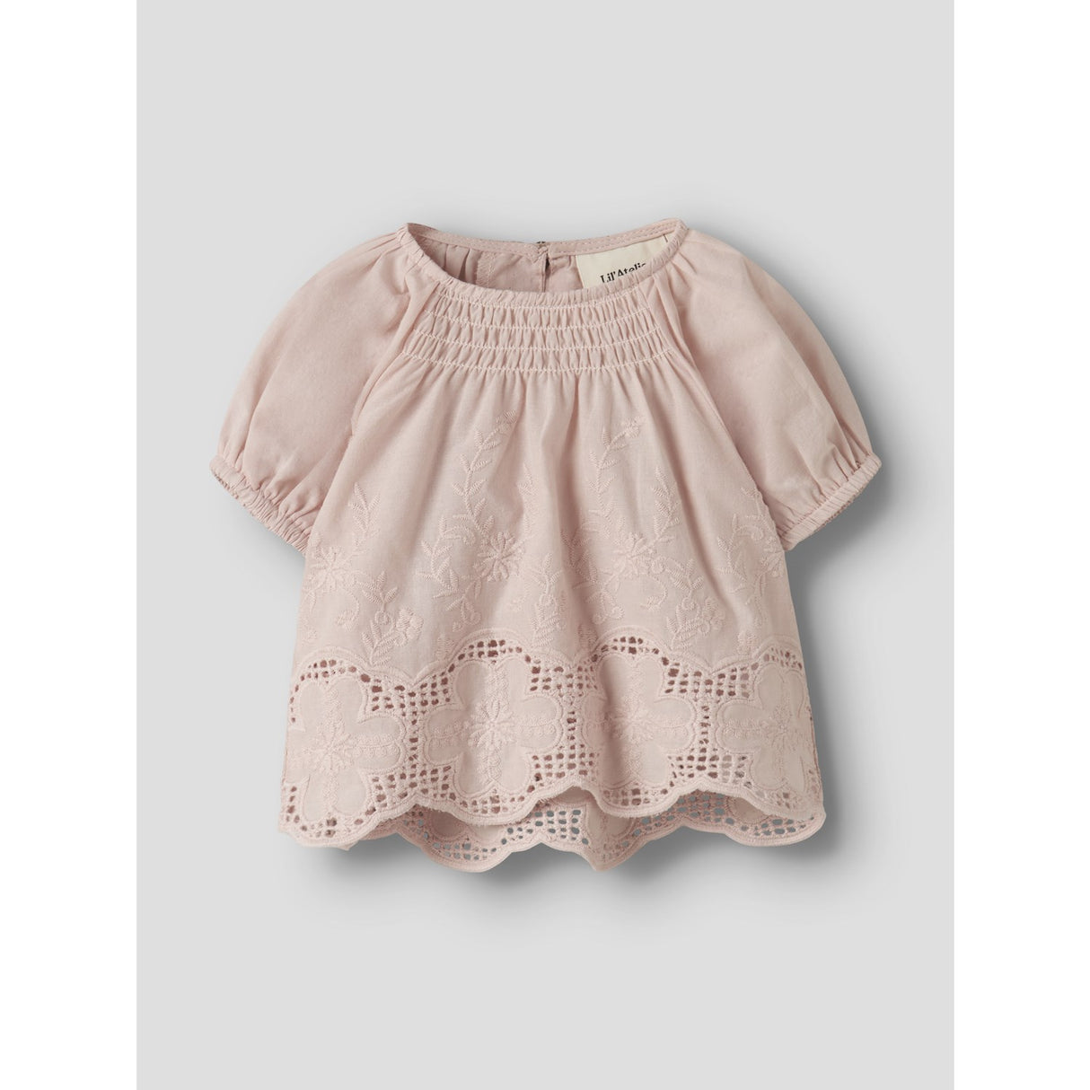 Lil'Atelier Peach Whip Nbfdayna Ss Loose Skjorta Lil