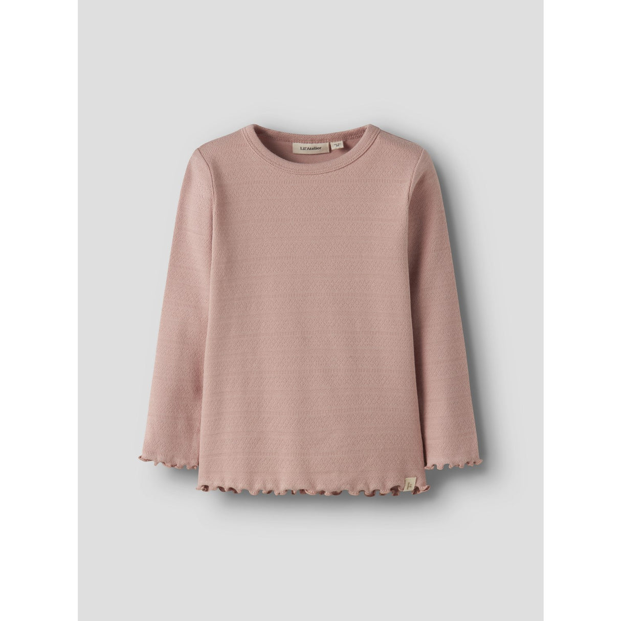 Lil'Atelier Misty Rose Nmfdimia Ls Slim Topp Lil