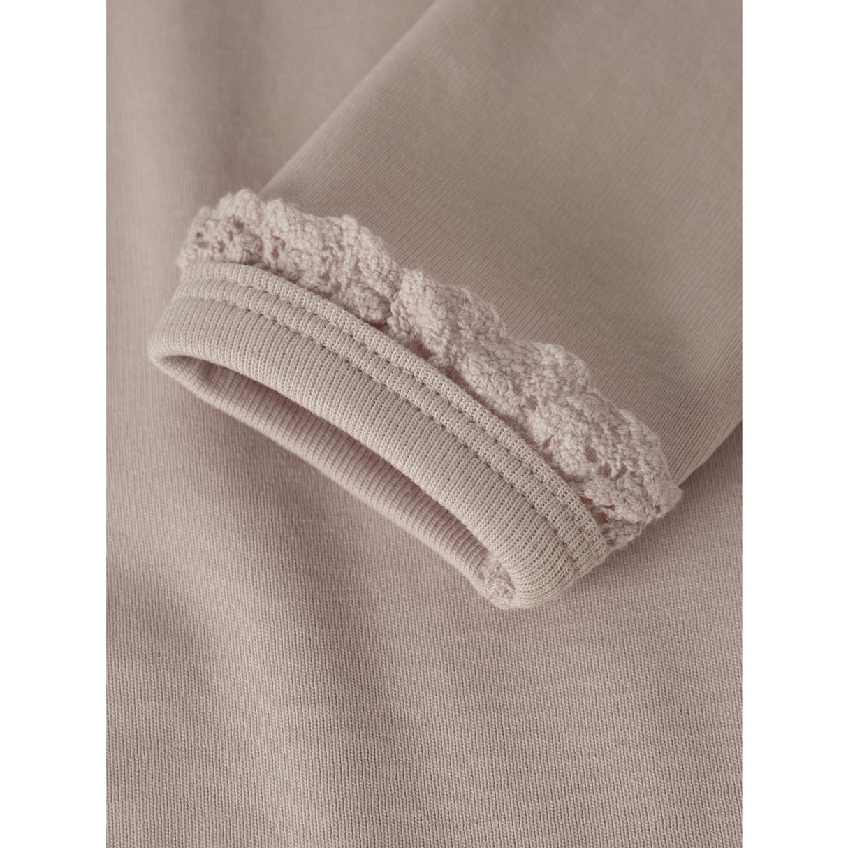 Lil'Atelier Peach Whip Nmflayo Sup Ls Slim Topp Solid Lil