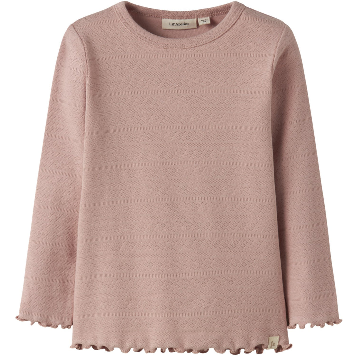 Lil'Atelier Misty Rose Nmfdimia Ls Slim Topp Lil