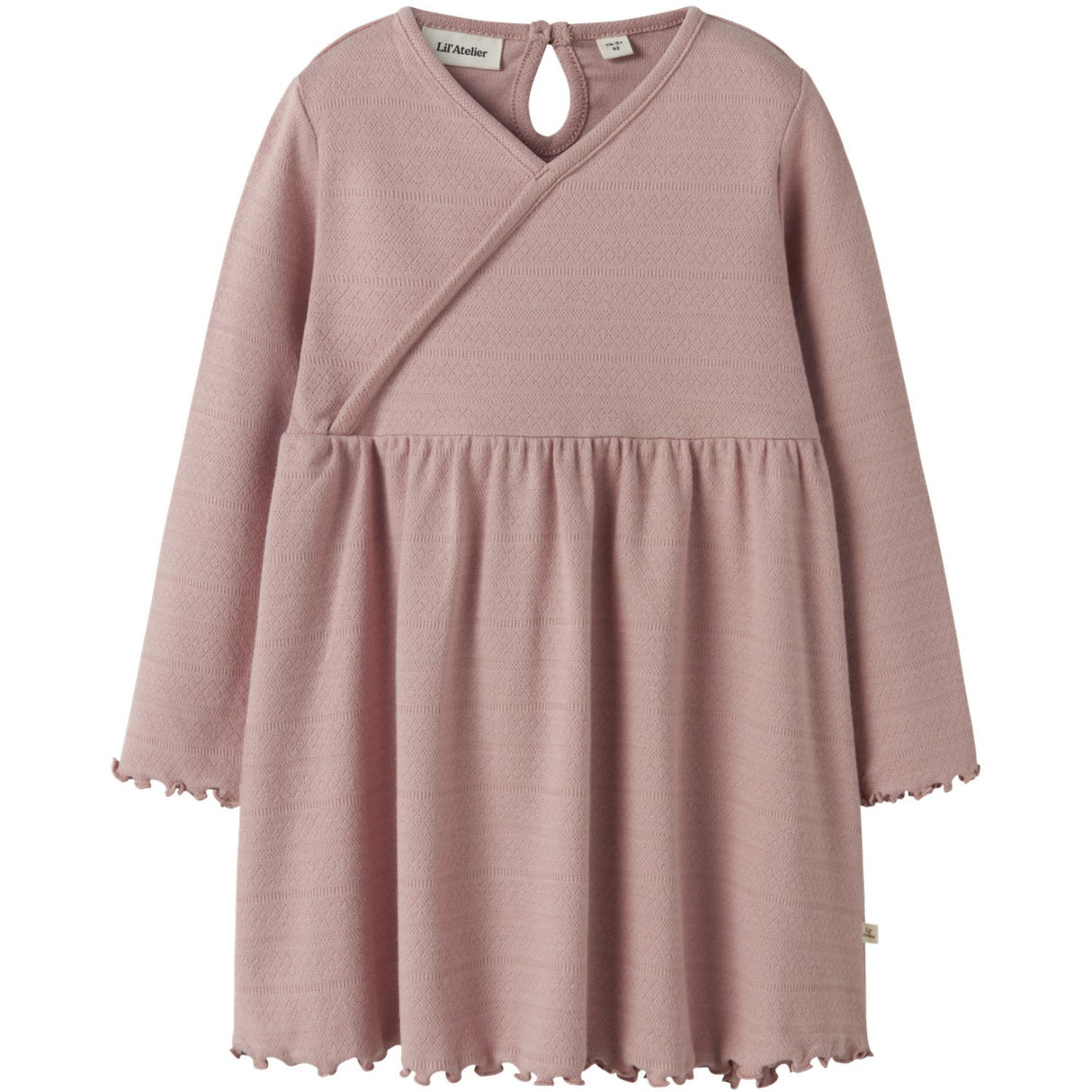 Lil'Atelier Misty Rose Nmfdimia Ls Klänning Lil