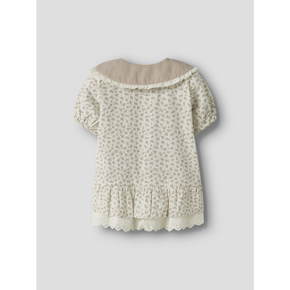 Lil'Atelier Coconut Milk Nmffjola Ss Loose Skjorta Lil