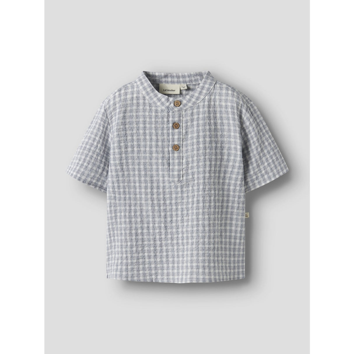 Lil'Atelier Coconut Milk Nmmfrey Ss Loose Skjorta Lil