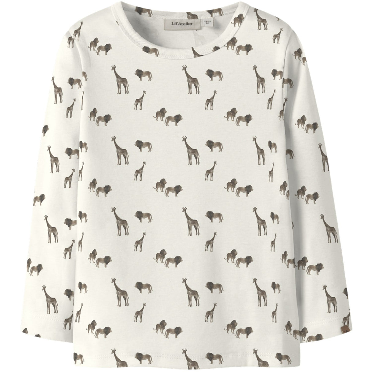 Lil'Atelier Coconut Milk Lion Nmmlayo Geu Ls Slim Topp Lil