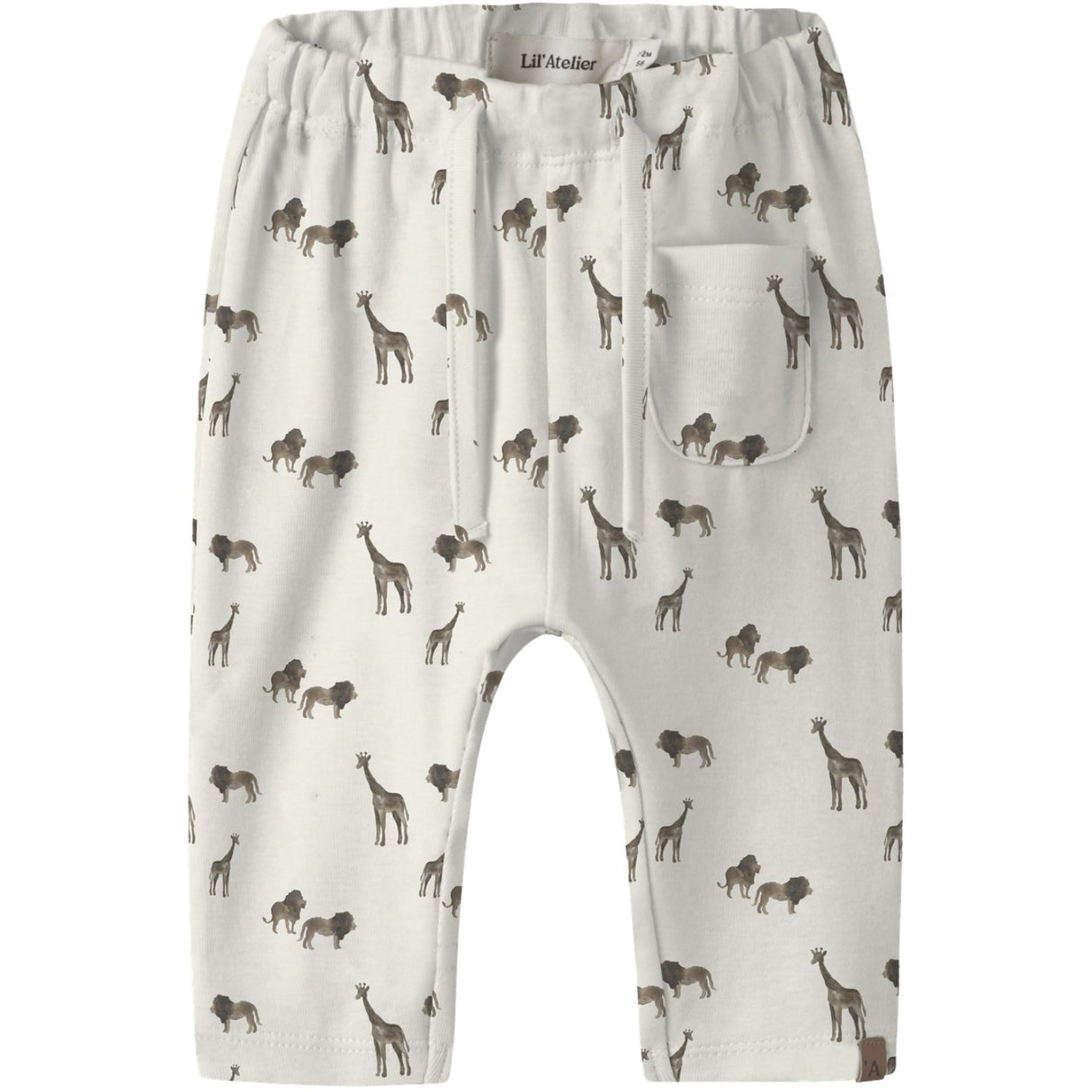 Lil'Atelier Coconut Milk Lion Nbmlayo Geu Loose Byxor Lil