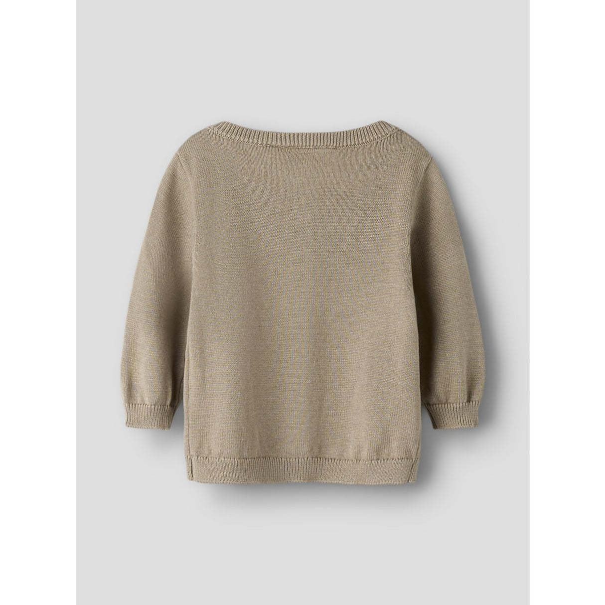 Lil'Atelier Oxford Tan Nbnduno Ls Stickad Card Lil