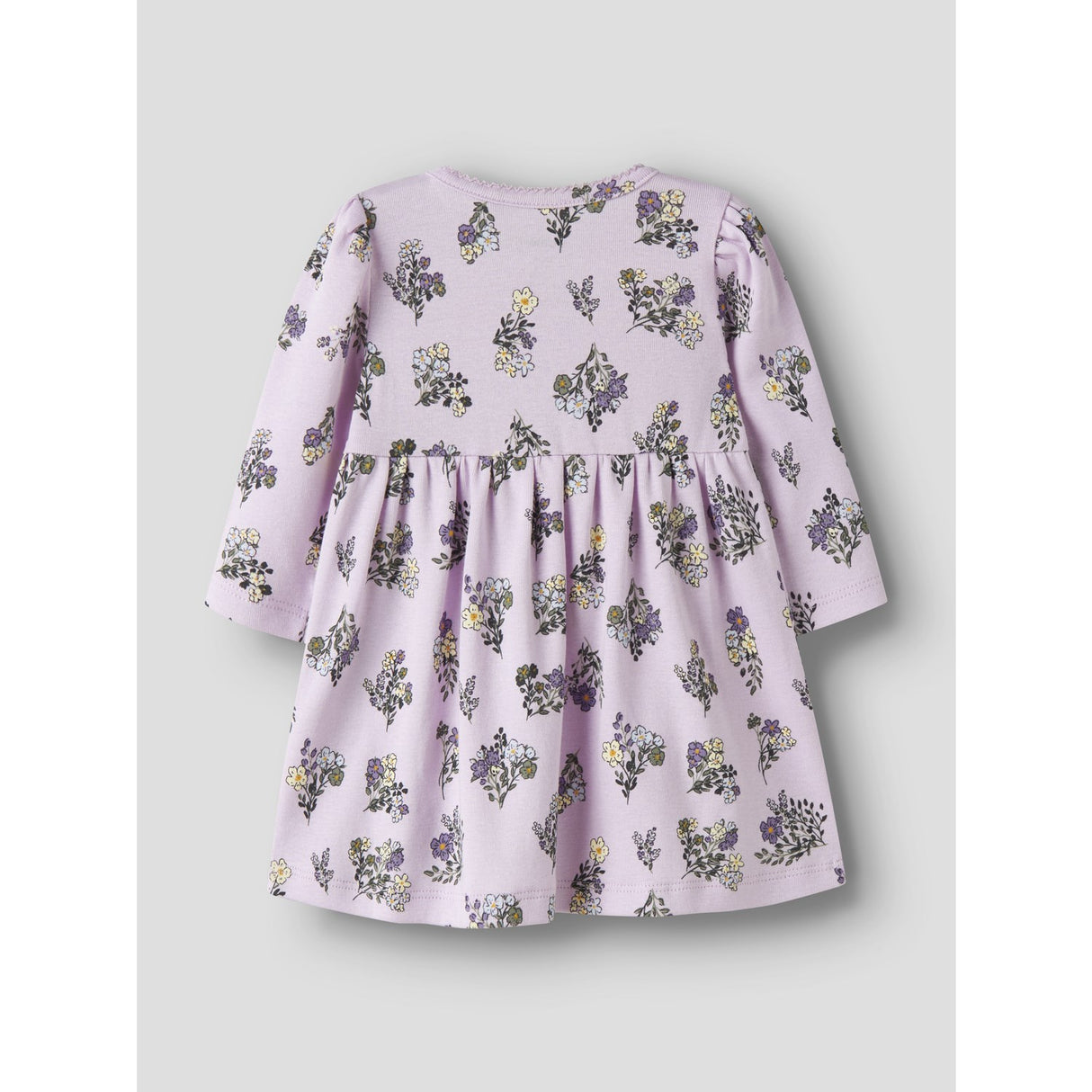 Name It Lavender Fog Nbfdoritta Ls Klänning