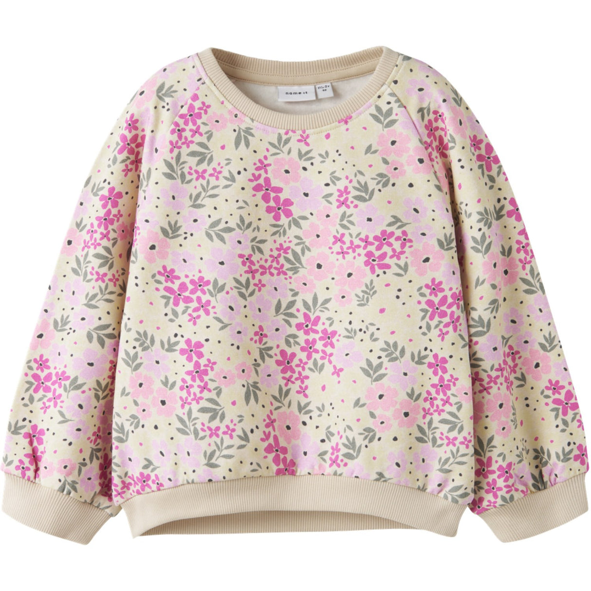 Name It Peyote Melange Nmfdartia Ls Nreg Sweat Unb