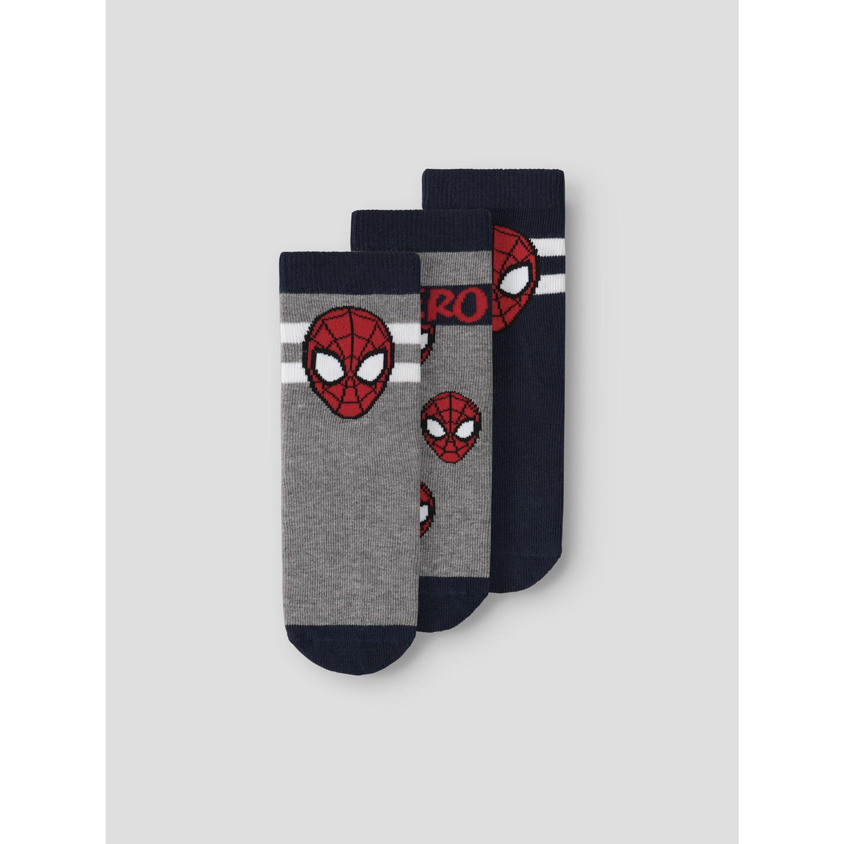 Name It Navy Blazer Nmmfranky Spider 3P Strumpor Mar
