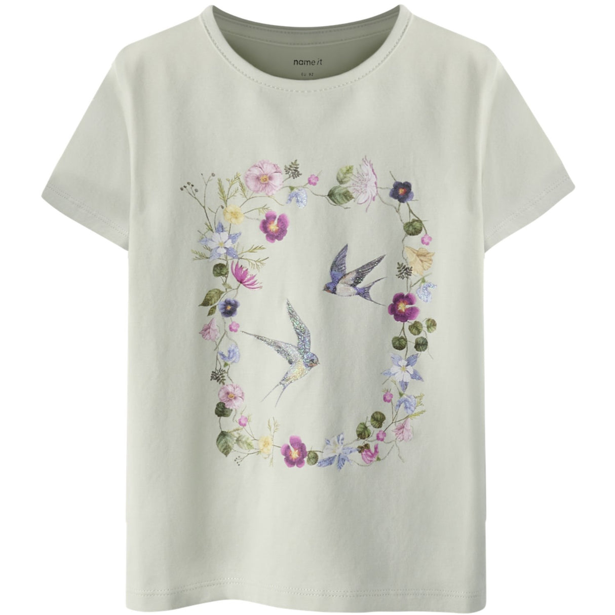 Name It Pale Aqua Nmffalcana Ss Topp Box