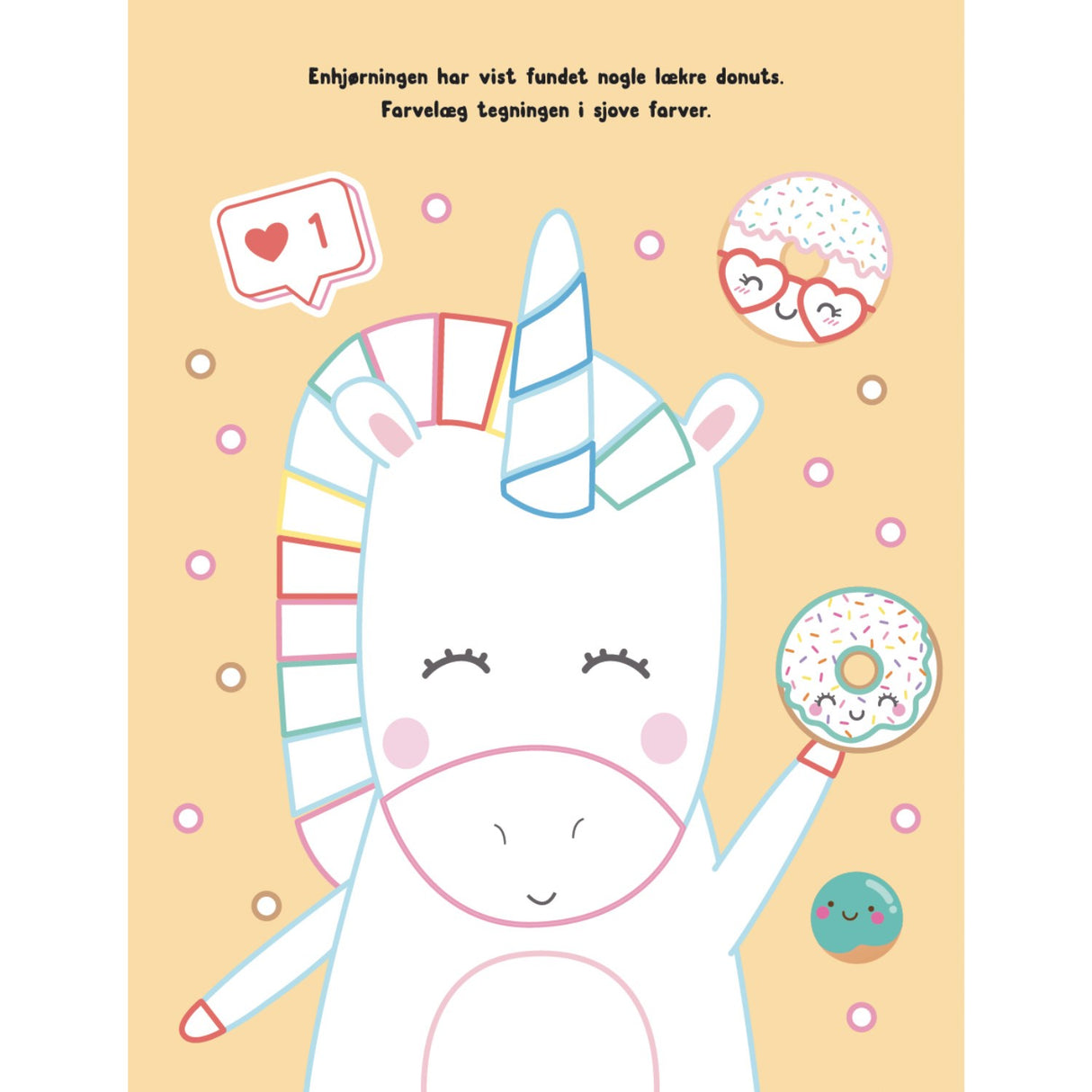 Forlaget Tukan Målarbok Med Juveler: Enhjørninger