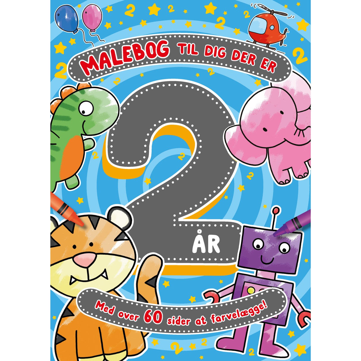 Forlaget Tukan Målarbok Til Dig Der Er 2 År