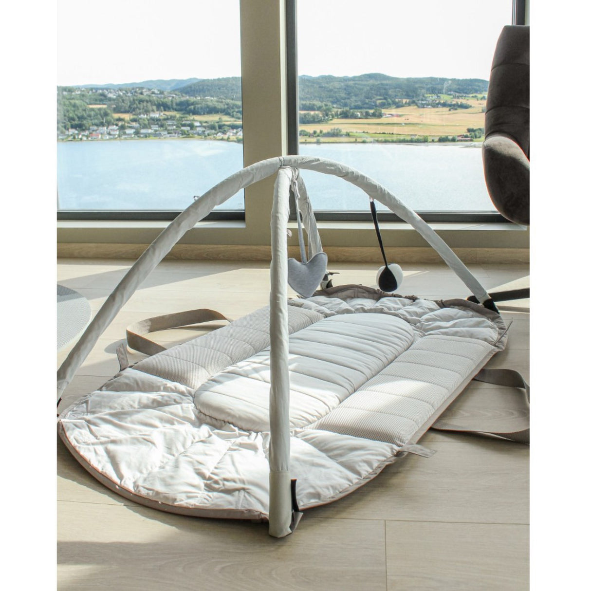 Easygrow Grey Leksak Bar For Foot Muff