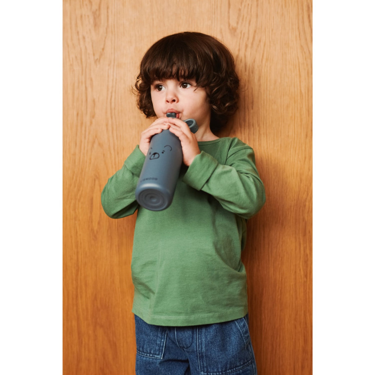 LIEWOOD Mr Bear Whale Blue Falk Water Flaska 350 Ml