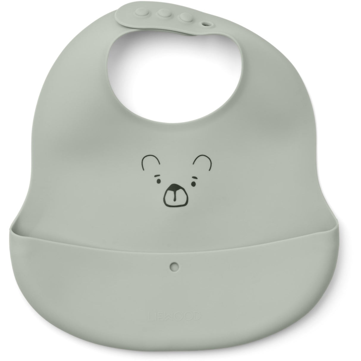 LIEWOOD Mr Bear Dove Blue / Whale Blue Ember Printed Haklapp 2-pack