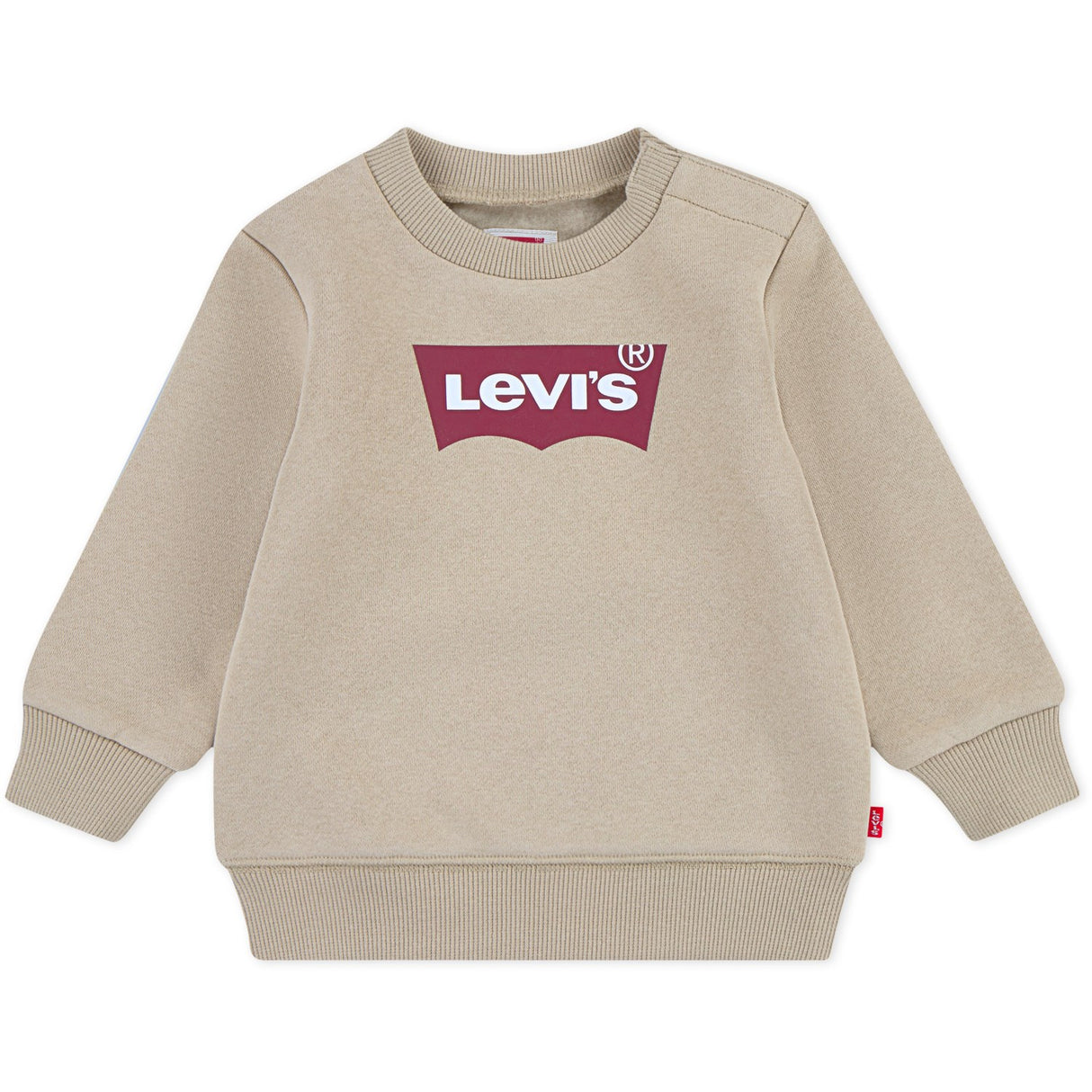 Levi's White Pepper Batwing Crewneck Sweatshirt